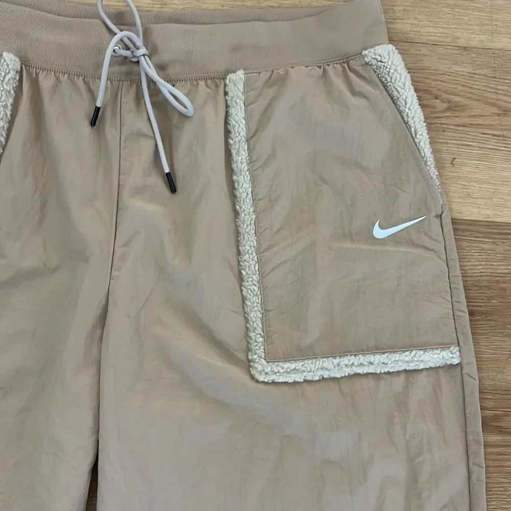 NWT Nike Sherpa Nylon Jogger Pants XXL